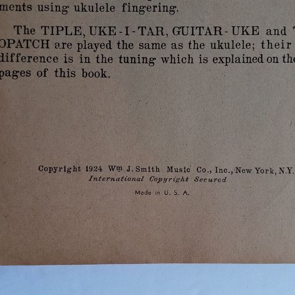 Vintage EZ Method for Ukulele and Ukulele Banjo Instructional Book - Picture 4 of 9